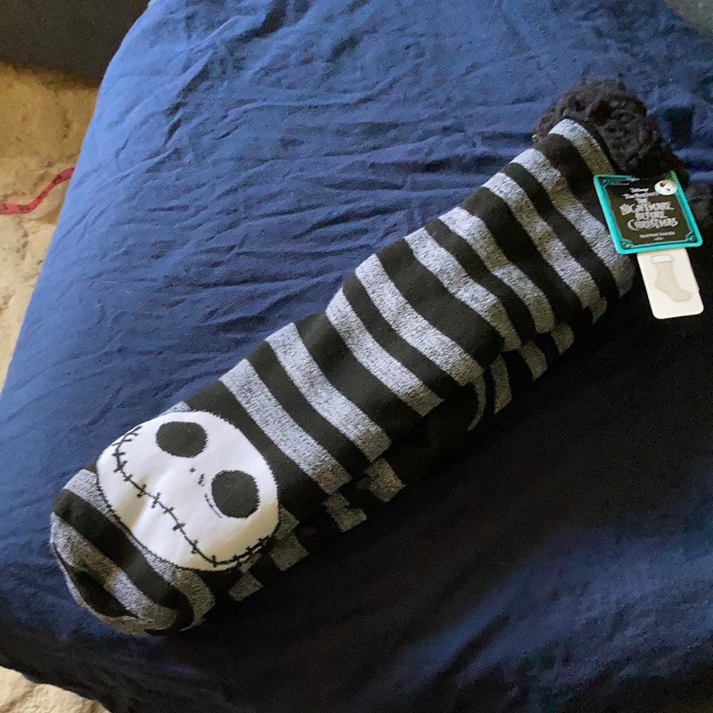 Nightmare Before Christmas Slipper Socks